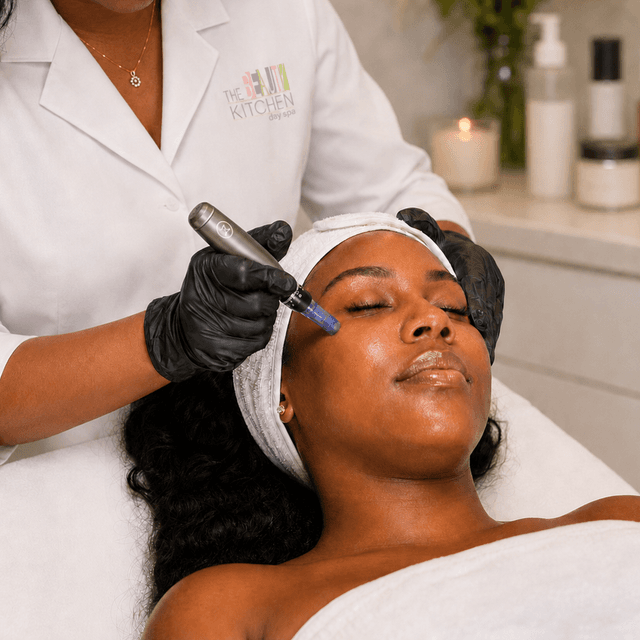Microneedling Series | 3 Treatments at The Beauty Kitchen Day Spa in Mount Rainier, MD